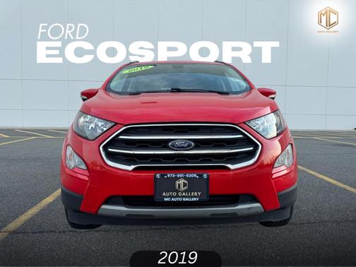 Red 2019 Ford EcoSport Titanium