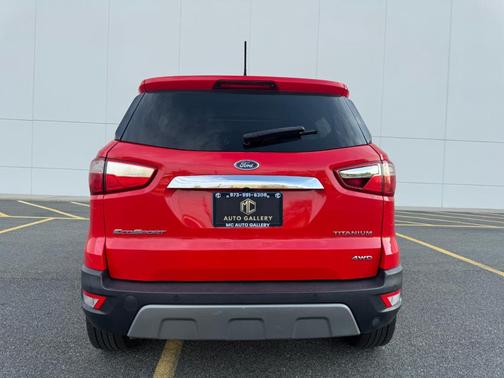 Red 2019 Ford EcoSport Titanium