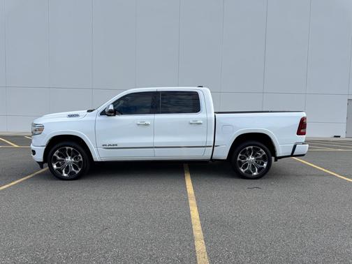 White 2023 RAM 1500 Limited