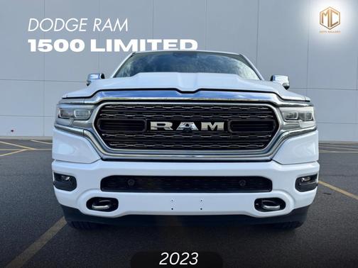 White 2023 RAM 1500 Limited