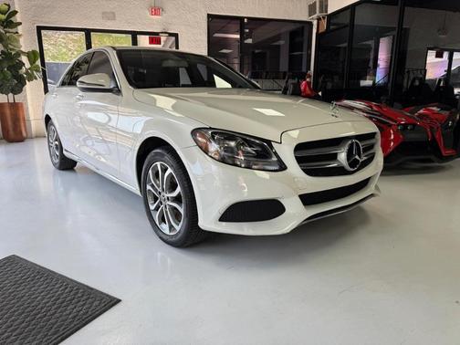 White 2018 Mercedes-Benz C-Class C 300 4MATIC