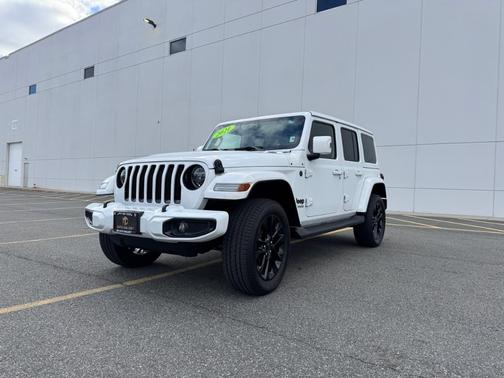 White 2021 Jeep Wrangler Unlimited Sahara High Altitude