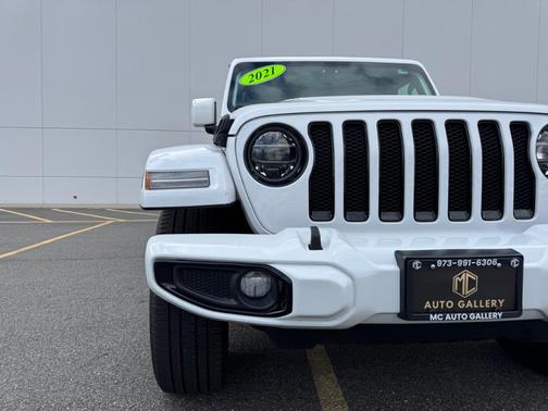 White 2021 Jeep Wrangler Unlimited Sahara High Altitude