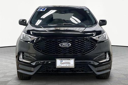 Agate Black Metallic 2024 Ford Edge ST Line