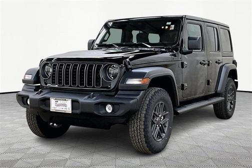 Black Clearcoat 2026 Jeep Wrangler Sport SUV