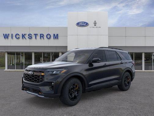 Agate Black Metallic 2026 Ford Explorer Tremor