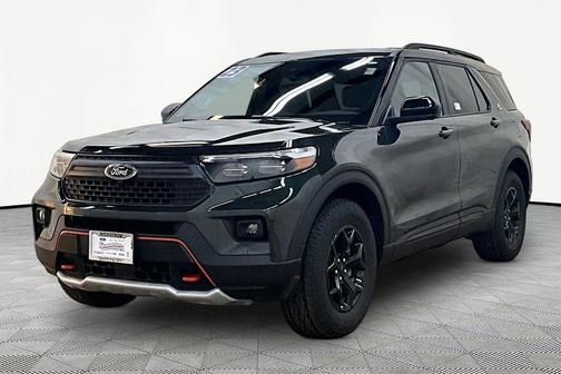 Forged Green Metallic 2023 Ford Explorer Timberline