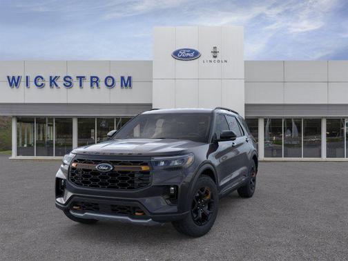 Agate Black Metallic 2026 Ford Explorer Tremor