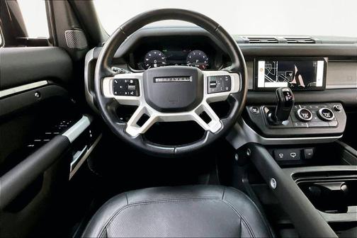 Santorini Black 2024 Land Rover Defender P300