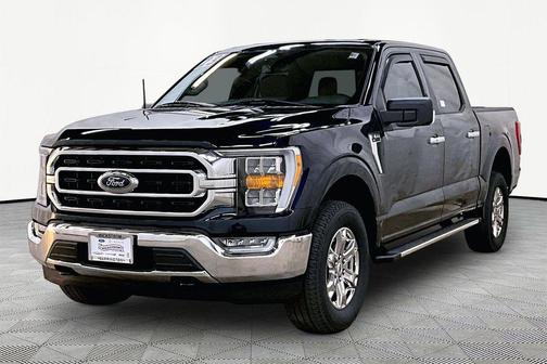 Antimatter Blue Metallic 2023 Ford F-150 XLT