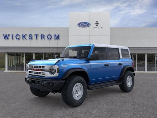 Velocity Blue Metallic 2026 Ford Bronco Heritage Edition