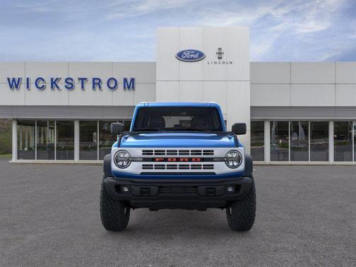 Velocity Blue Metallic 2026 Ford Bronco Heritage Edition