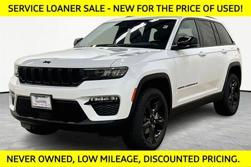 Bright White Clearcoat 2025 Jeep Grand Cherokee Limited SUV