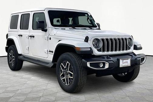 Bright White Clearcoat 2026 Jeep Wrangler Sahara