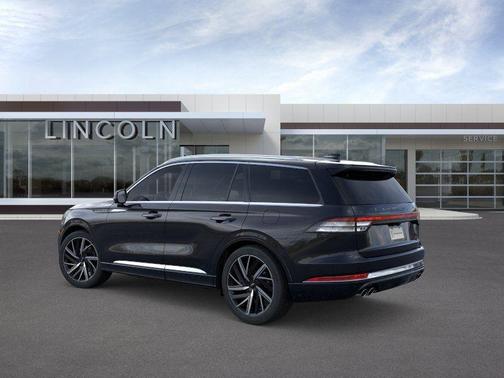 Infinite Black Metallic 2026 Lincoln Aviator Black Label AWD