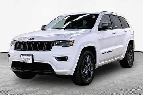 Bright White Clearcoat 2021 Jeep Grand Cherokee Limited