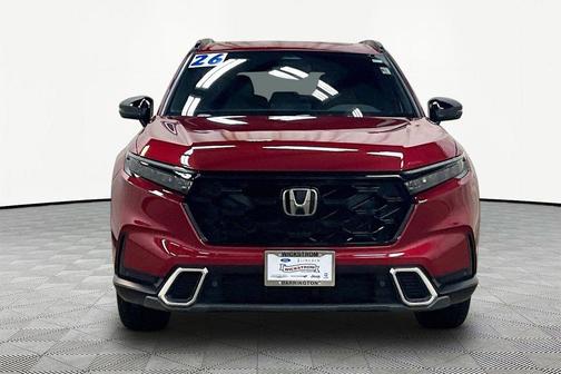 Radiant Red Metallic 2026 Honda CR-V Hybrid Sport Touring