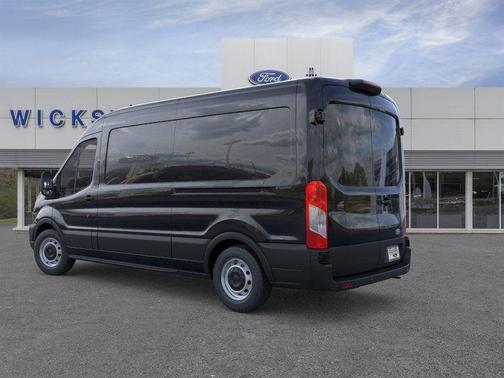Agate Black Metallic 2026 Ford Transit-250 148 WB Medium Roof Cargo
