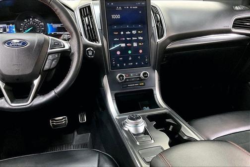 Red Metallic 2023 Ford Edge ST Line