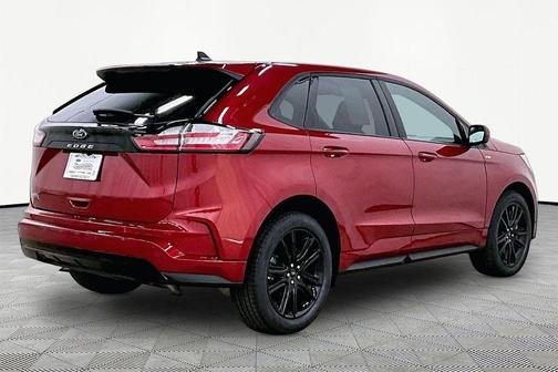 Red Metallic 2023 Ford Edge ST Line