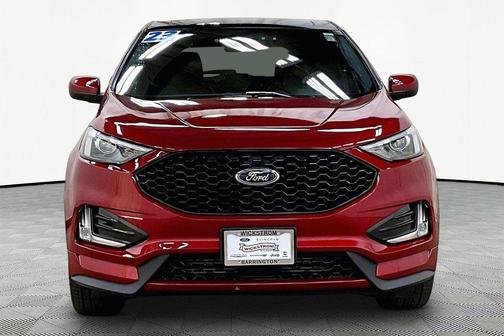 Red Metallic 2023 Ford Edge ST Line