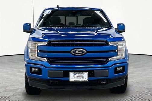 Blue 2019 Ford F-150 Lariat
