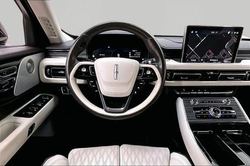 Infinite Black Metallic 2023 Lincoln Aviator Black Label AWD