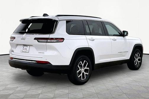 Bright White Clearcoat 2025 Jeep Grand Cherokee L Limited