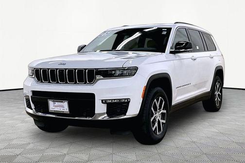 Bright White Clearcoat 2025 Jeep Grand Cherokee L Limited