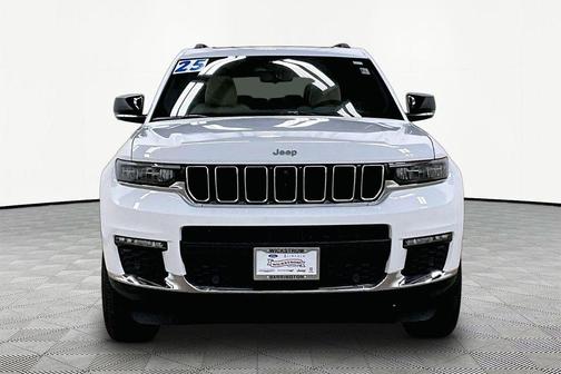 Bright White Clearcoat 2025 Jeep Grand Cherokee L Limited