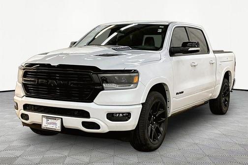 Bright White Clearcoat 2021 RAM 1500 Laramie