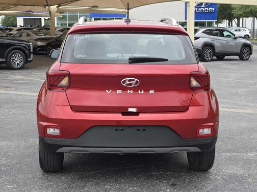 Red 2025 Hyundai VENUE Limited