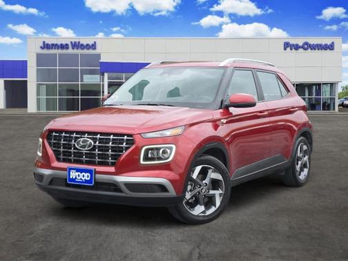 Red 2025 Hyundai VENUE Limited