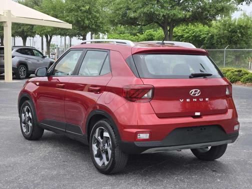 Red 2025 Hyundai VENUE Limited