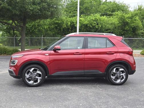 Red 2025 Hyundai VENUE Limited