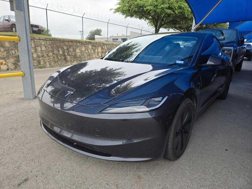 Dark Gray 2025 Tesla Model 3 Long Range