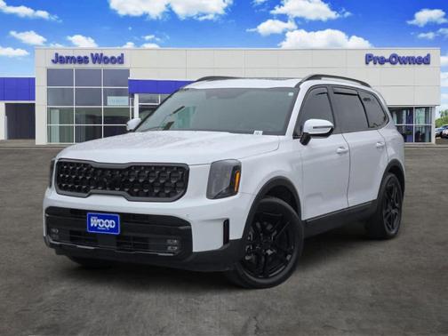 Glacial White Pearl 2025 Kia Telluride SX-Prestige X-Line