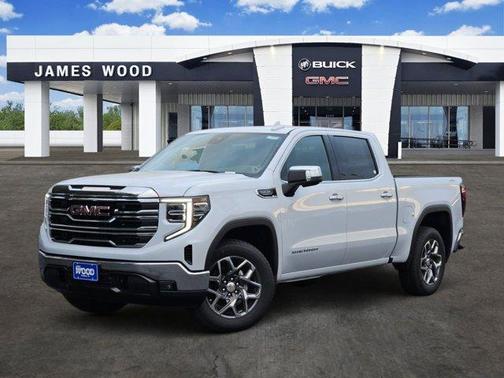 Glacier White 2026 GMC Sierra 1500 SLT