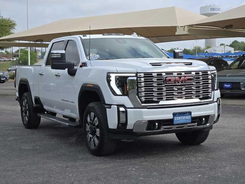 Summit White 2025 GMC Sierra 2500 Denali