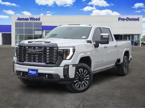 White Frost Tri-Coat 2024 GMC Sierra 2500 Denali Ultimate