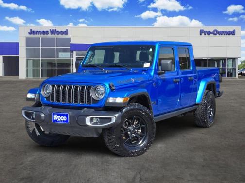 Hydro Blue Pearlcoat 2024 Jeep Gladiator Sport