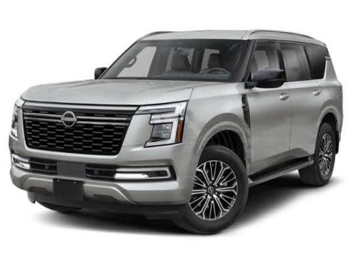Aspen White 2025 Nissan Armada SL