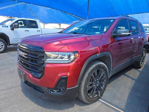 Volcanic Red 2023 GMC Acadia SLT