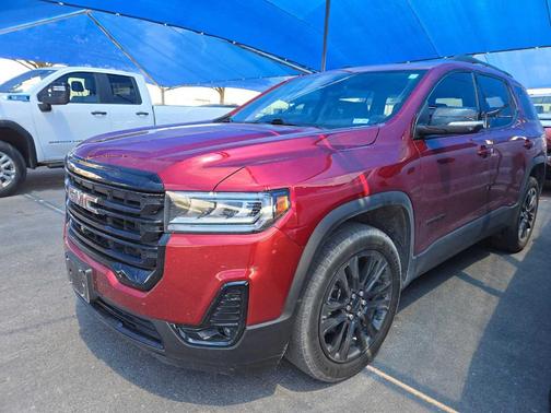 Volcanic Red 2023 GMC Acadia SLT