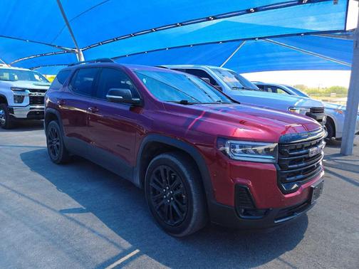 Volcanic Red 2023 GMC Acadia SLT