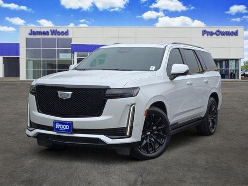 Crystal White Tri-Coat 2023 Cadillac Escalade Sport