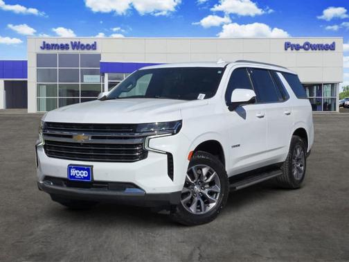 Summit White 2022 Chevrolet Tahoe LT