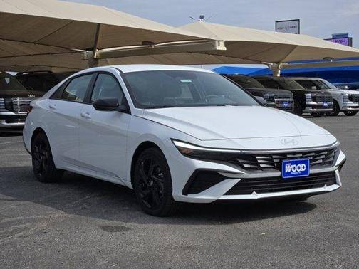 White 2026 Hyundai ELANTRA SEL Sport