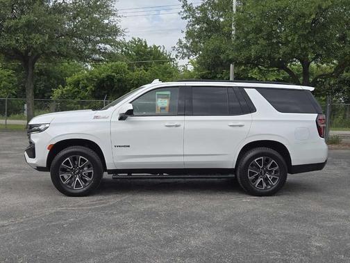 Summit White 2021 Chevrolet Tahoe Z71