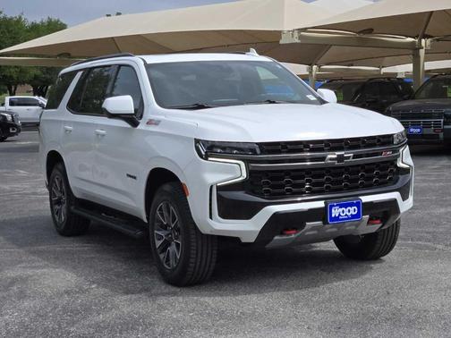 Summit White 2021 Chevrolet Tahoe Z71